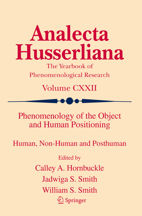 Phenomenology of the Object and Human Positioning - 