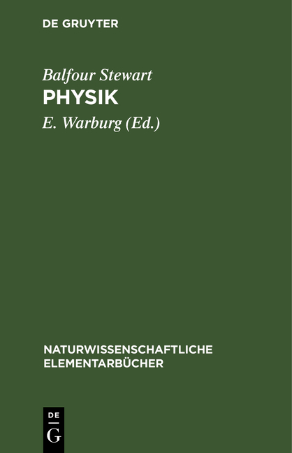 Physik - Balfour Stewart