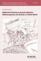 St&auml;dtische Erfahrung in deutsch-j&uuml;dischen Selbstzeugnissen aus Breslau im &sbquo;Dritten Reich&lsquo; - Annelies Augustyns