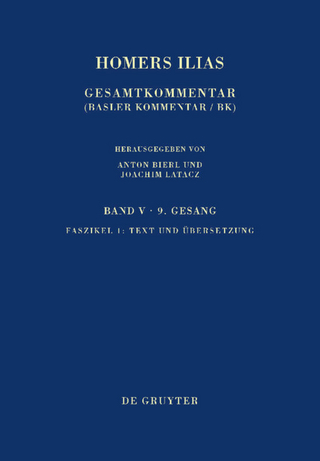 Homerus: Homers Ilias. Neunter Gesang / Text und Übersetzung