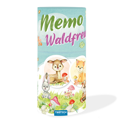 Tr&ouml;tsch Memo Spiel Waldfreunde - 