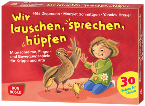 Wir lauschen, sprechen, h&uuml;pfen - Rita Diepmann, Margret Schmittgen