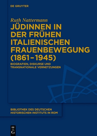 Jüdinnen in der frühen italienischen Frauenbewegung (1861–1945)