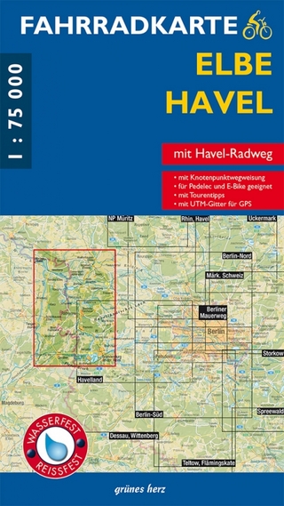Fahrradkarte Elbe, Havel
