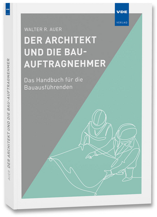 Der Architekt und die Bau-Auftragnehmer