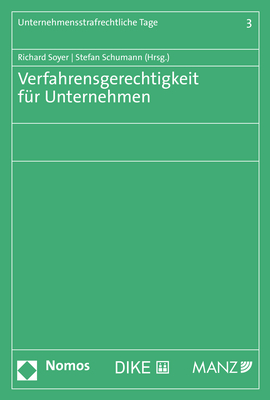 Verfahrensgerechtigkeit f&uuml;r Unternehmen - 