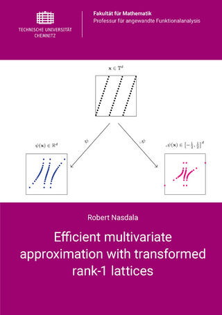 Efficient multivariate approximation with transformed rank-1 lattices