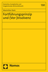Fortf&uuml;hrungsprinzip und (Vor-)Insolvenz - Maximilian Stark