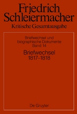 Briefwechsel 1817-1818 - 