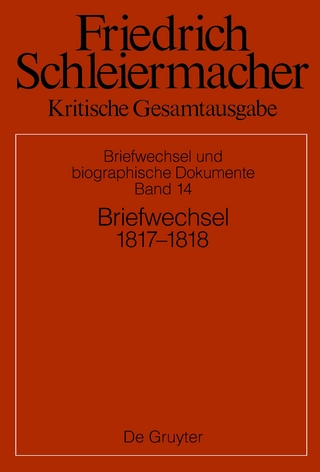 Briefwechsel 1817-1818
