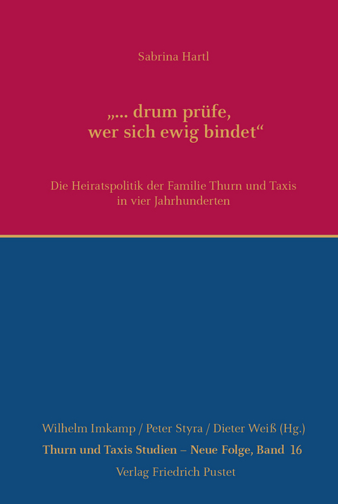 "... drum pr&uuml;fe, wer sich ewig bindet" - Sabrina Hartl