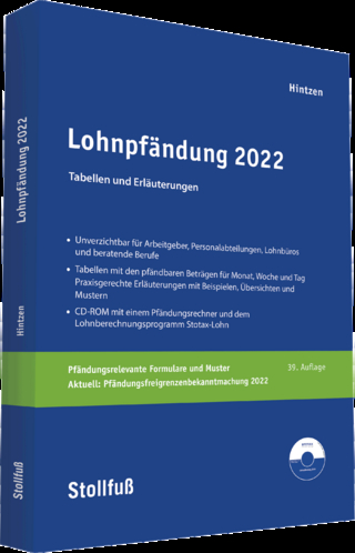 Lohnpfändung 2022