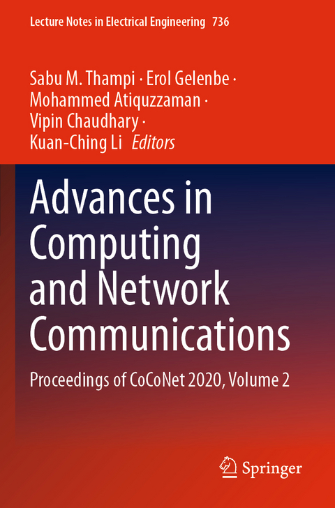 Advances in Computing and Network Communications - 