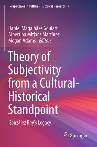 Theory of Subjectivity from a Cultural-Historical Standpoint
