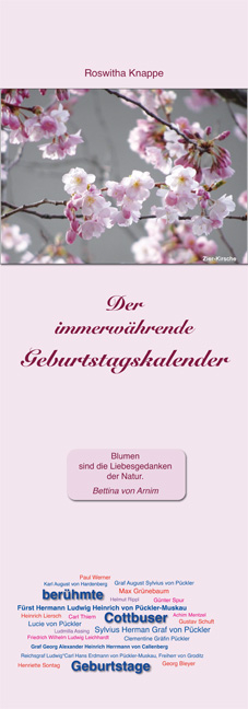 Der immerw&auml;hrende Geburtstagskalender - Roswitha Knappe