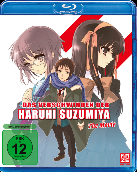 Das Verschwinden der Haruhi Suzumiya - Der Film - Blu-ray NEU - Tatsuya Ishihara, Yasuhiro Takemoto