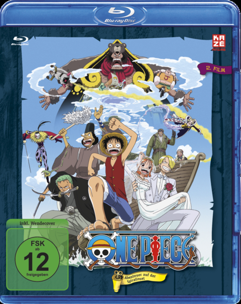 One Piece - 2.Film: Abenteuer auf der Spiralinsel! - Blu-ray - Junji Shimizu