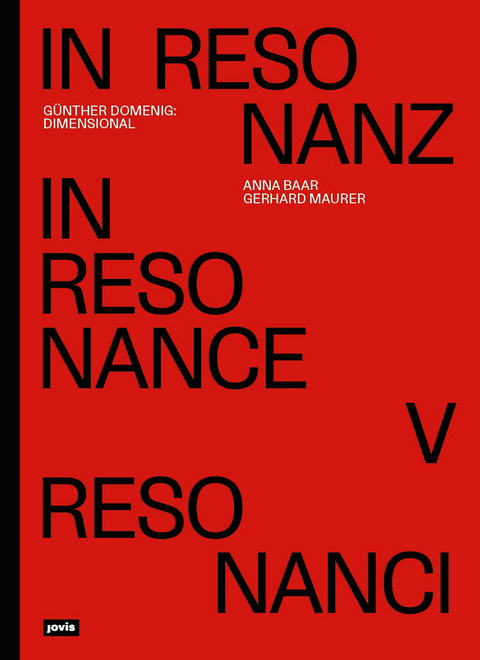 G&uuml;nther Domenig: Dimensional - Anna Baar, Gerhard Maurer