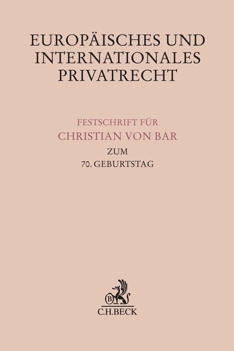 Europ&auml;isches und internationales Privatrecht - 