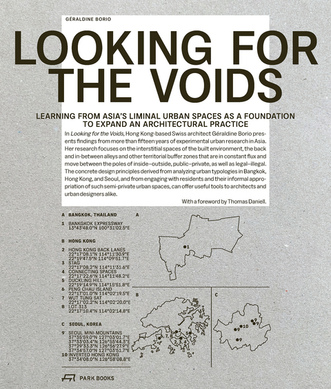 Looking for the Voids - Géraldine Borio