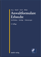 Anwaltformulare Erbrecht - 