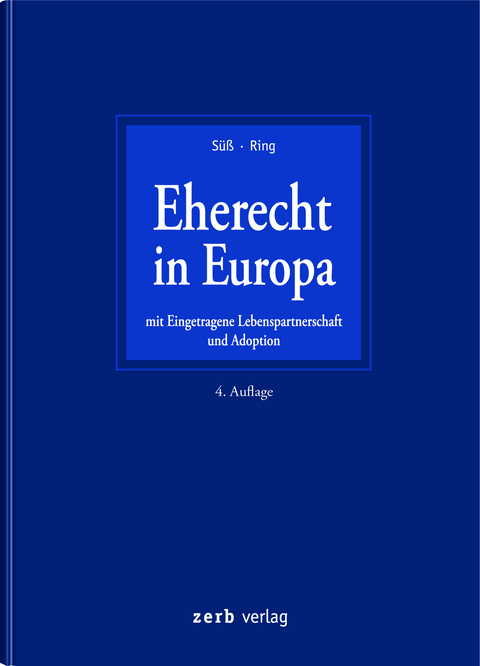 Eherecht in Europa - 