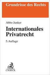 Internationales Privatrecht - Abbo Junker