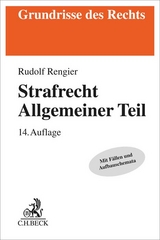 Strafrecht Allgemeiner Teil - Rudolf Rengier