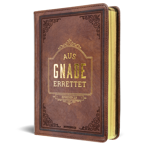 Notizbuch: Aus Gnade errettet