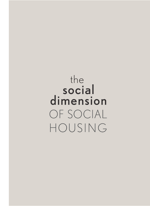 The Social Dimension of Social Housing - 