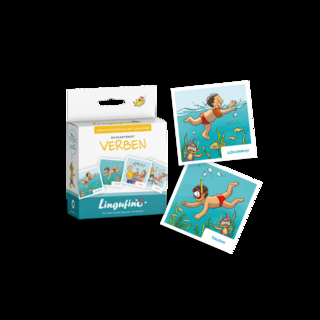 Sprachförderung mit Lingufino - Bildkartenset Verben