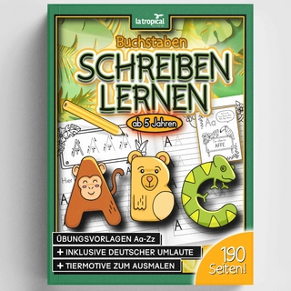 Buchstaben schreiben lernen ab 5 Jahren