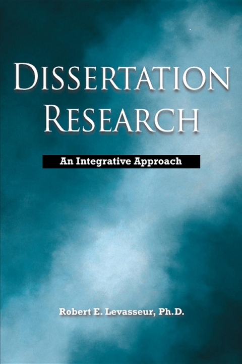 Dissertation Research - Robert E. Levasseur