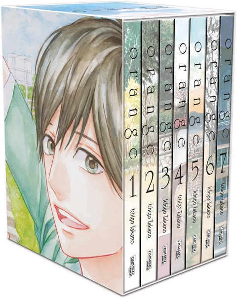 Orange, B&auml;nde 1-7 im Sammelschuber mit Extras - Ichigo Takano