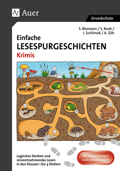 Einfache Lesespurgeschichten Krimis - S. Blomann, S. Rook, J. Schlimok, A. Z&ouml;h