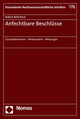 Anfechtbare Beschl&uuml;sse - Robert Billerbeck