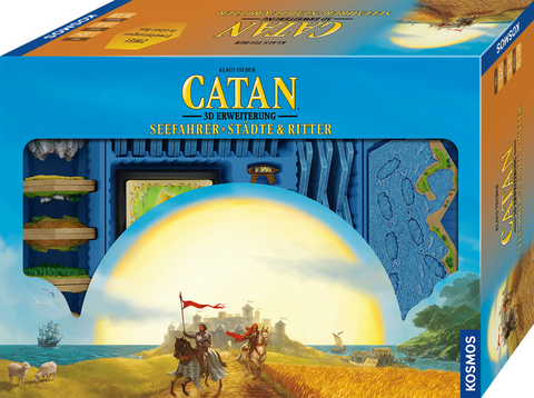 Catan 3D Seefahrer + St&auml;dte & Ritter - Klaus Teuber