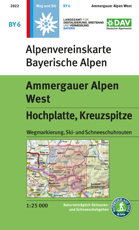 Ammergauer Alpen West, Hochplatte, Kreuzspitze - 