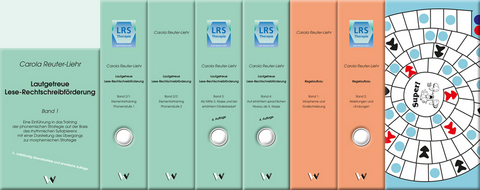 Lautgetreue Lese-Rechtschreibförderung / Paket 11: Lautgetreu Bde 1 (Kt) - 5 + Regelaufbau Bde. 1 u. Bd.2 - Carola Reuter-Liehr