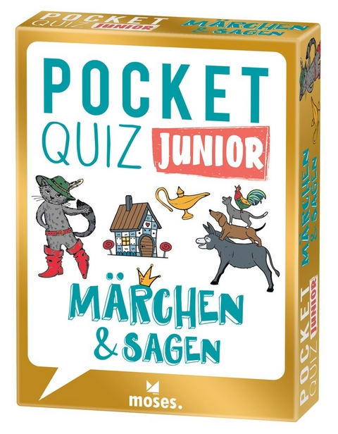Pocket Quiz junior M&auml;rchen & Sagen - Anton Dietz