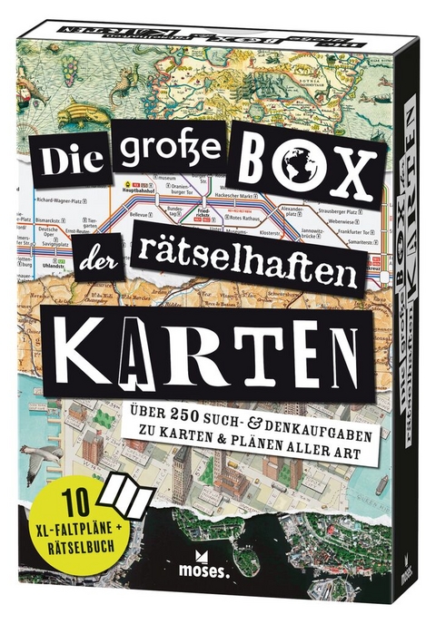 Die gro&szlig;e Box der r&auml;tselhaften Karten - Elke Vogel