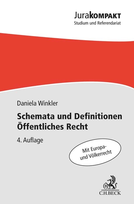 Schemata und Definitionen &Ouml;ffentliches Recht - Daniela Winkler