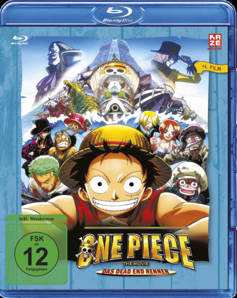 One Piece - 4.Film: Das Dead End Rennen - Blu-ray - K&ocirc;nosuke Uda