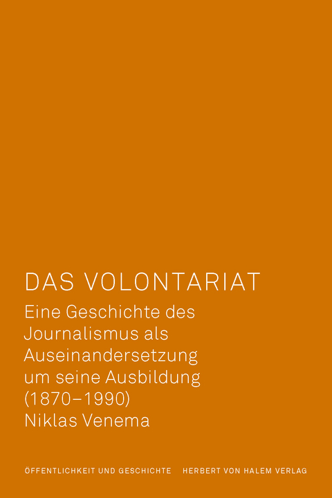 Das Volontariat - Niklas Venema