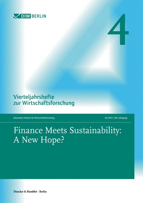 Finance Meets Sustainability: A New Hope?