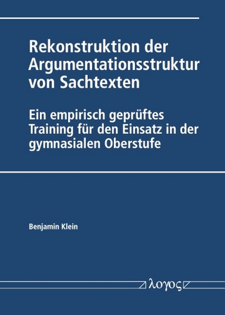 Rekonstruktion der Argumentationsstruktur von Sachtexten