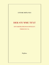 Der stumme Text - Ettore Mj&ouml;lsnes