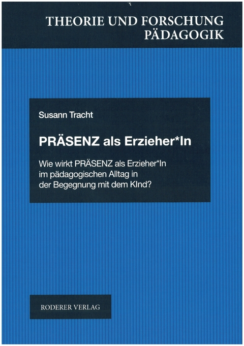 Pr&auml;senz als Erzieher*In - Susann Tracht