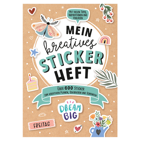 Mein kreatives Stickerheft - Cornelia Landsch&uuml;tzer