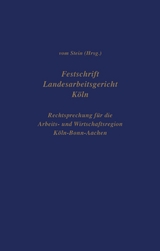 Festschrift Landesarbeitsgericht K&ouml;ln - 